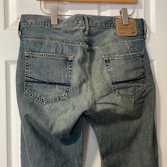 Abercrombie and fitch vintage men’s jeans w32 l30 low rise - Picture 5 of 11